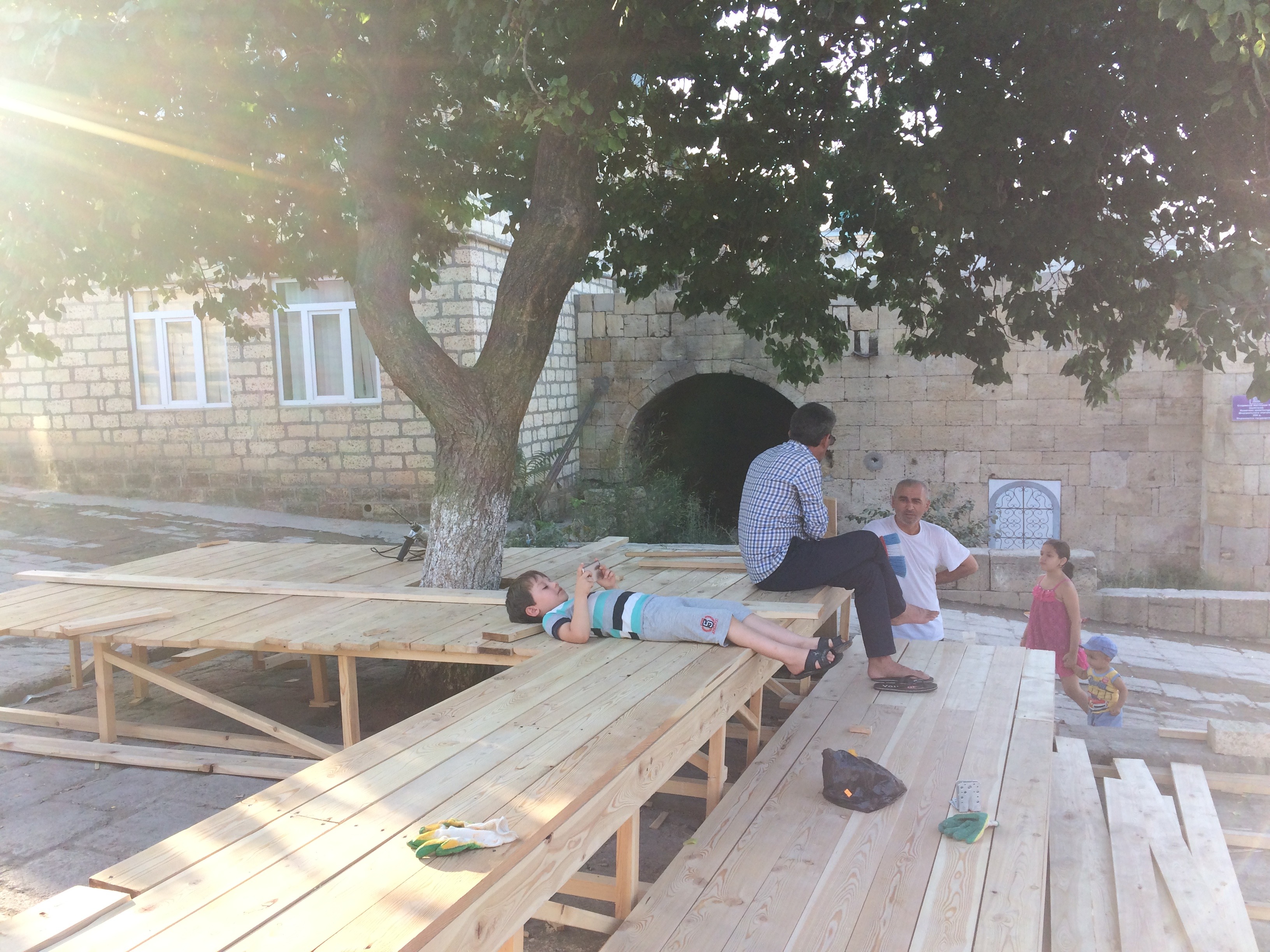 2017 年木质小品与景观设计的城市公园工作坊-14