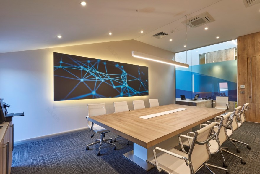 活力互动,Halaman 印刷办公室的现代设计-2