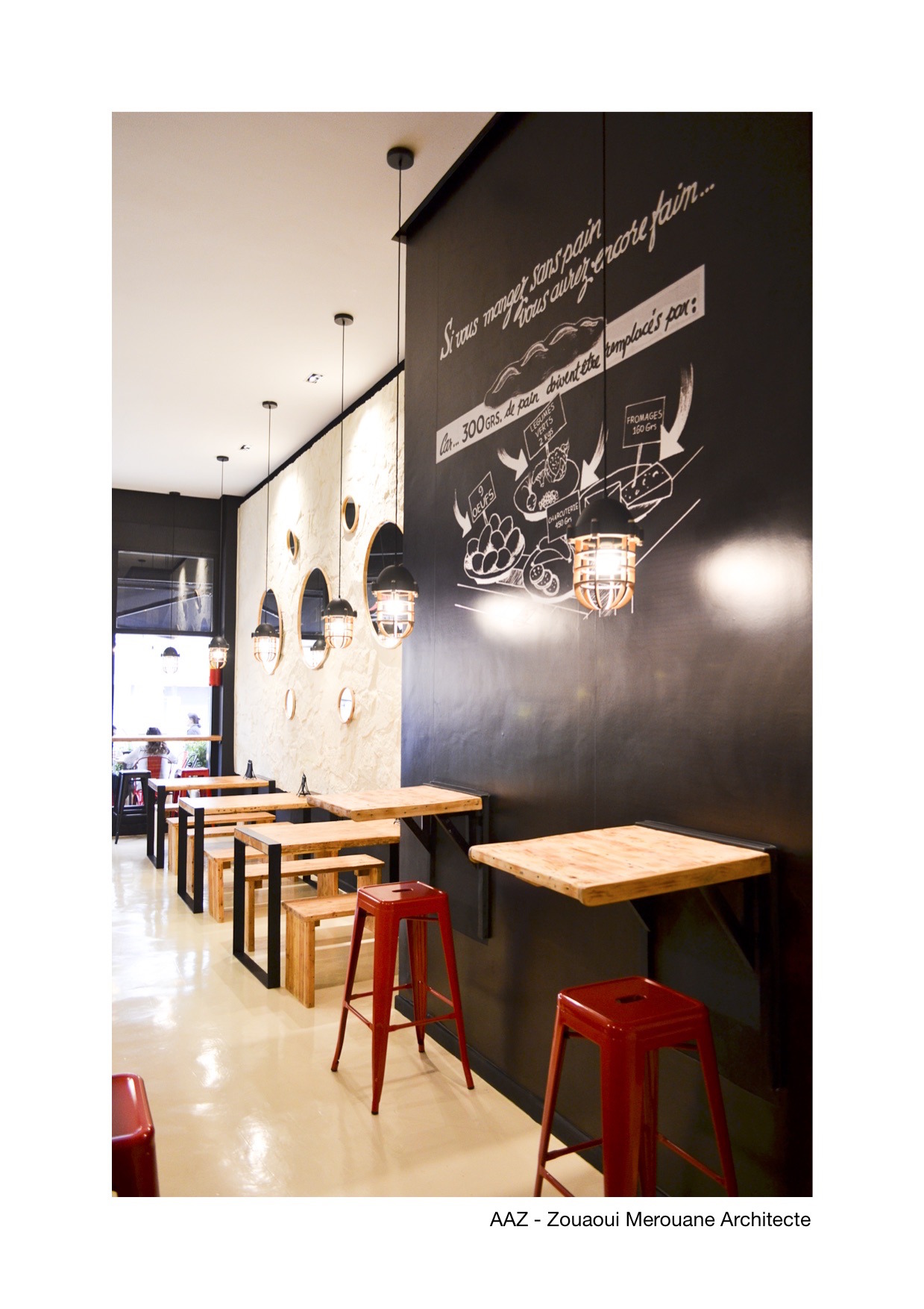 摩洛哥城市中的“乡村风情”餐厅设计-1