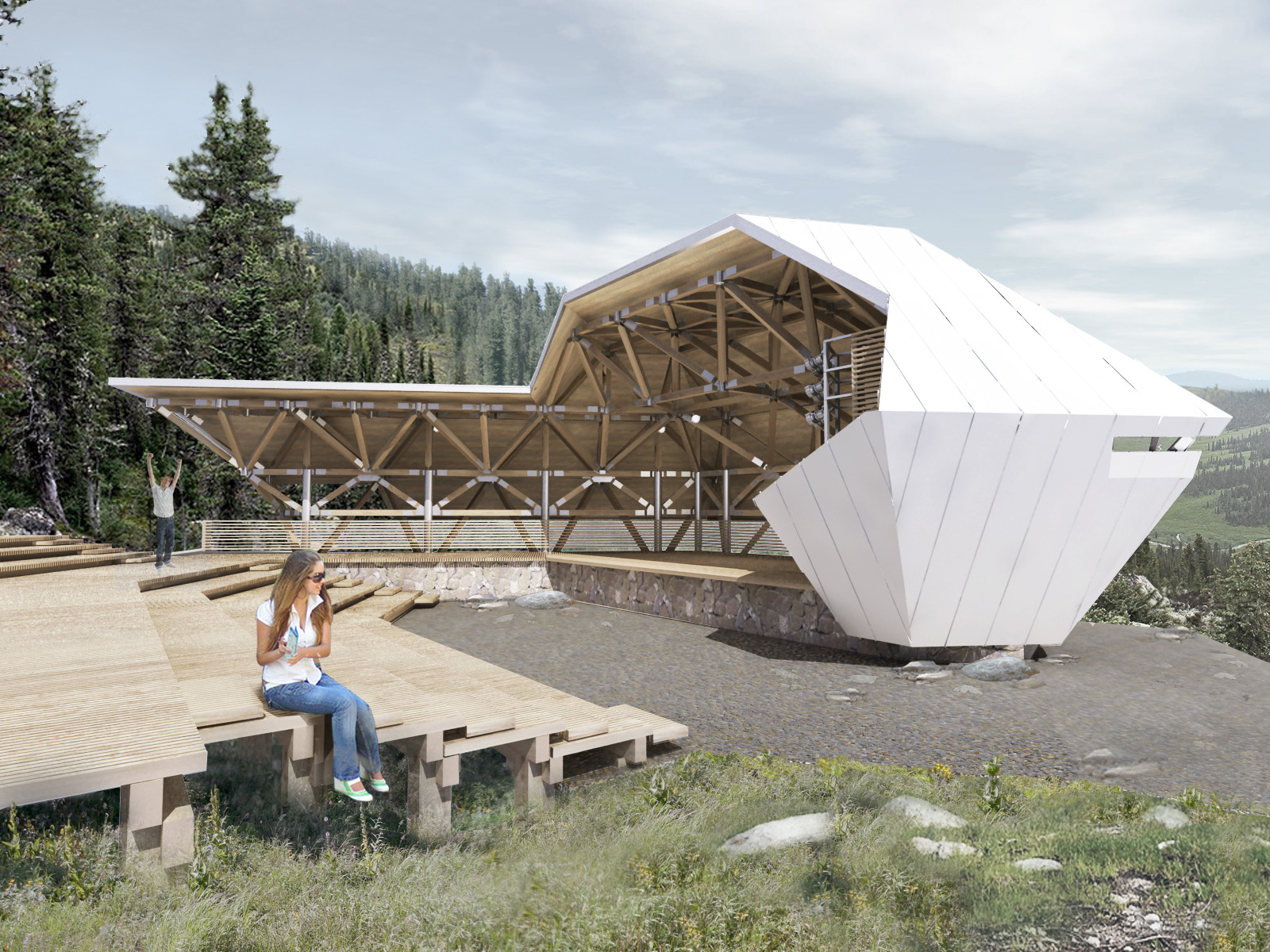 自然公园艾尔加 ki 的夏日舞台-0