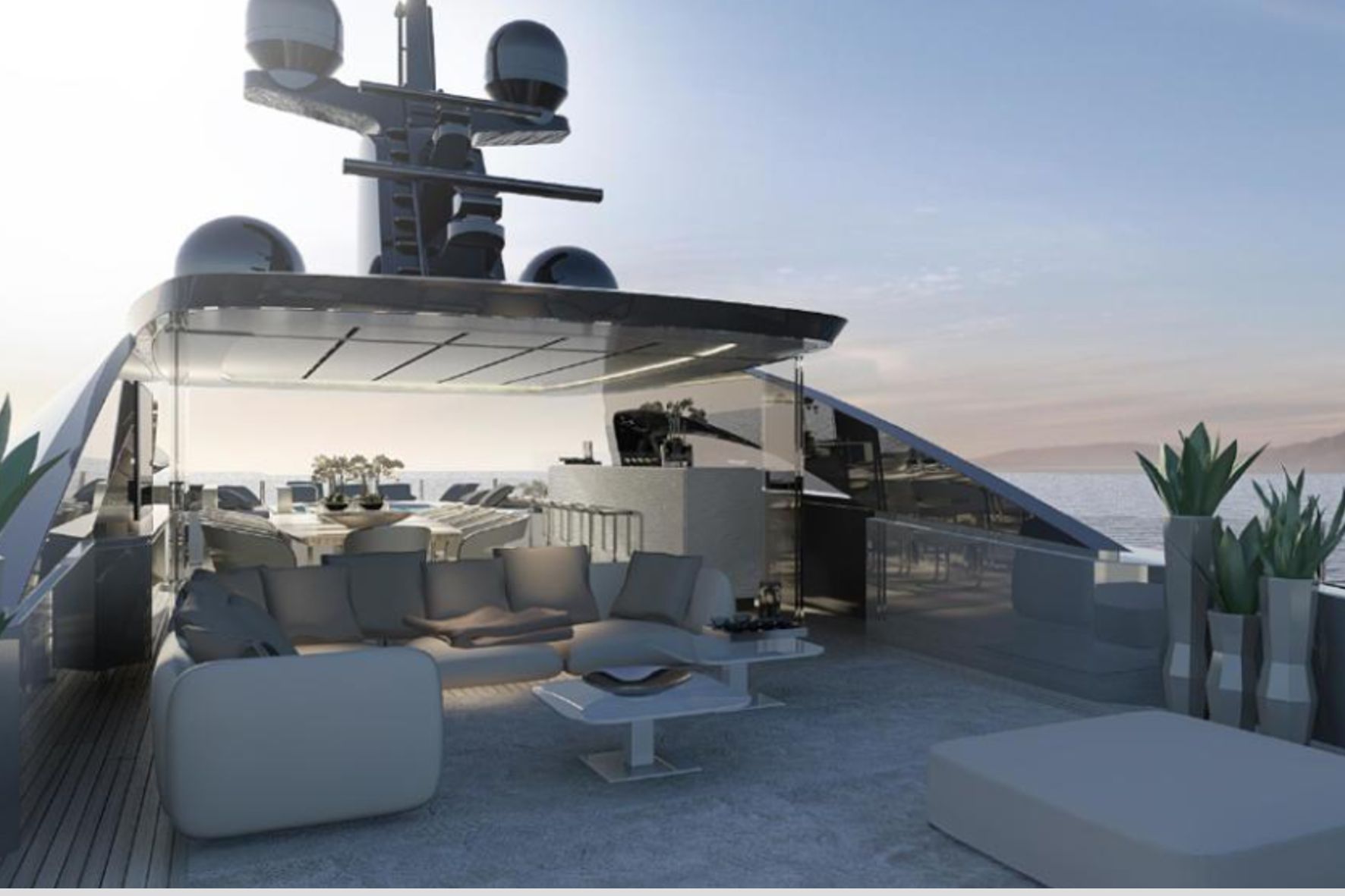 船舶室内设计团队打造 50 米豪华游艇内饰-42