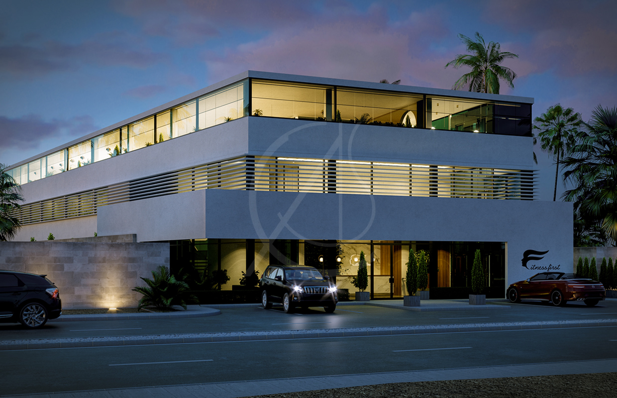 现代伊斯兰妇女健身中心-0