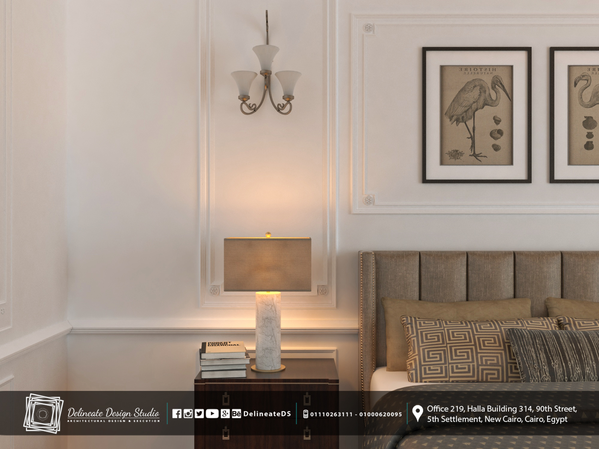 新开罗别墅 | 现代宜居的室内外设计-34