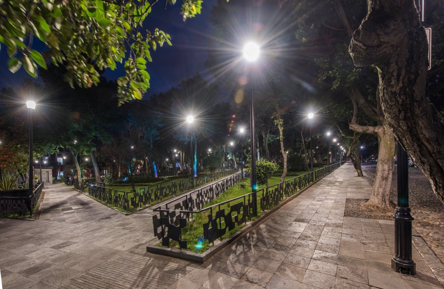 墨西哥城圣哈辛托广场历史遗迹的现代复兴-5