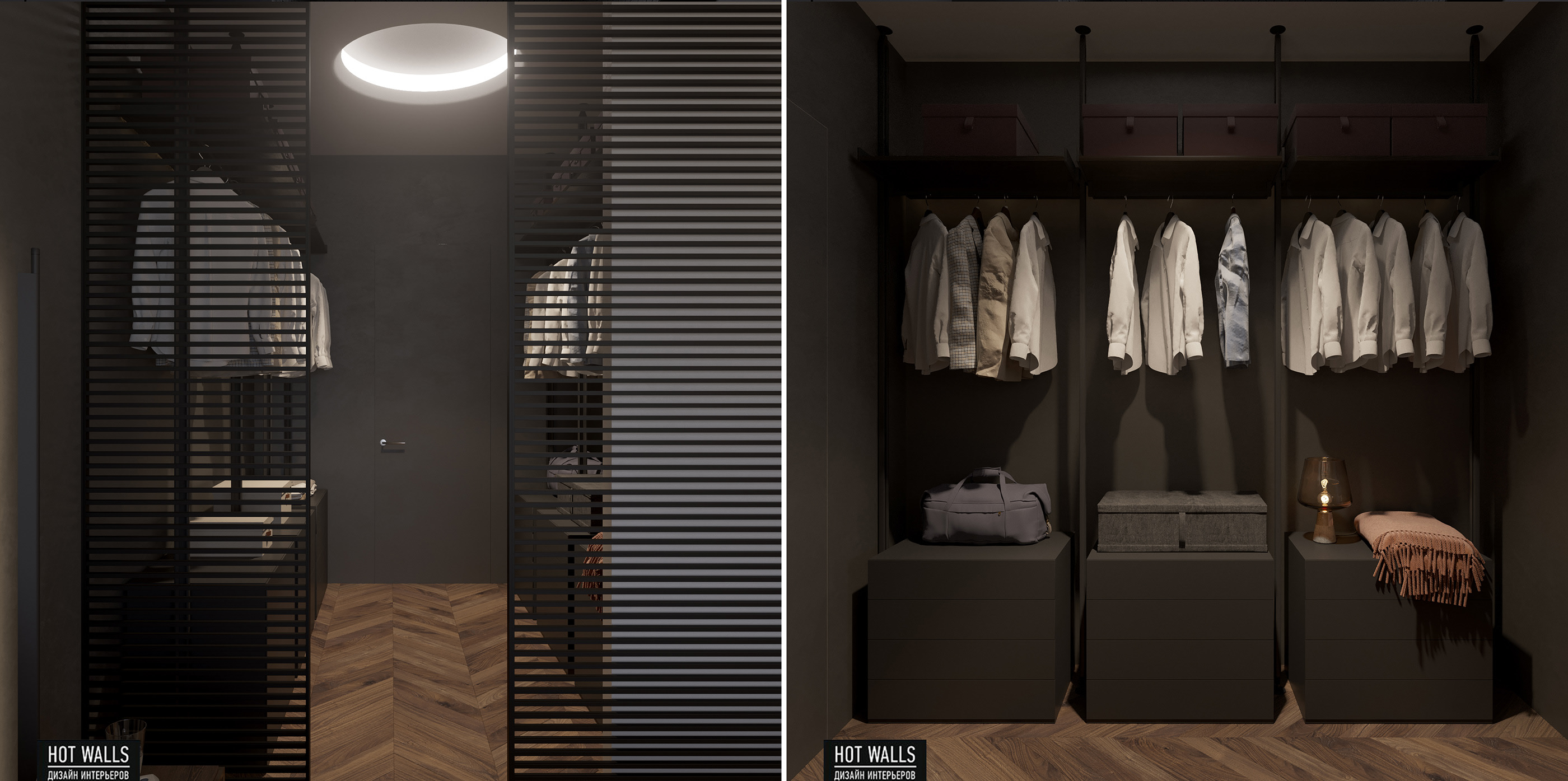 莫斯科公寓设计，融合城市风光与室内美学-18