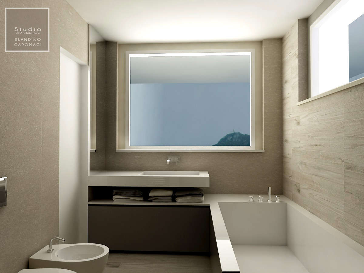 2014 年完工的意大利湖边别墅室内设计-11