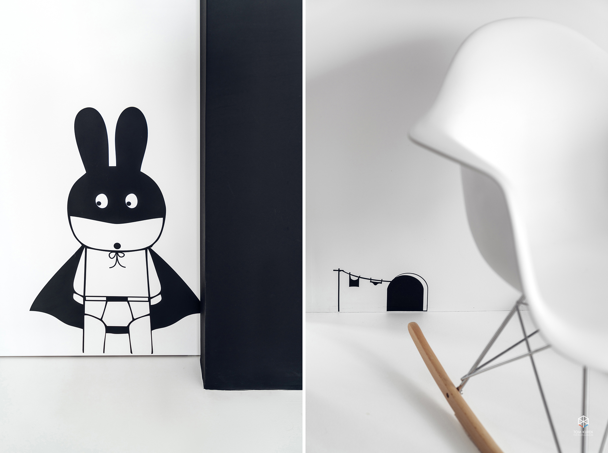 极简黑白空间，打造时尚家居-16