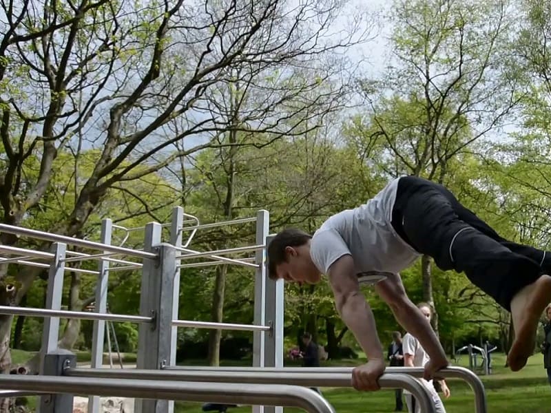 模块化城市健身设施 RhinoVis®Fortress Calisthenics-17