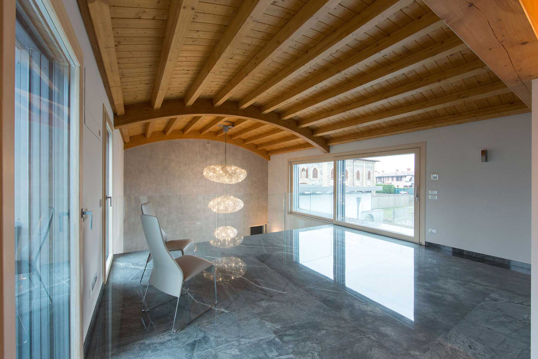 米兰别墅 | 现代简约与温暖质感的完美结合-4