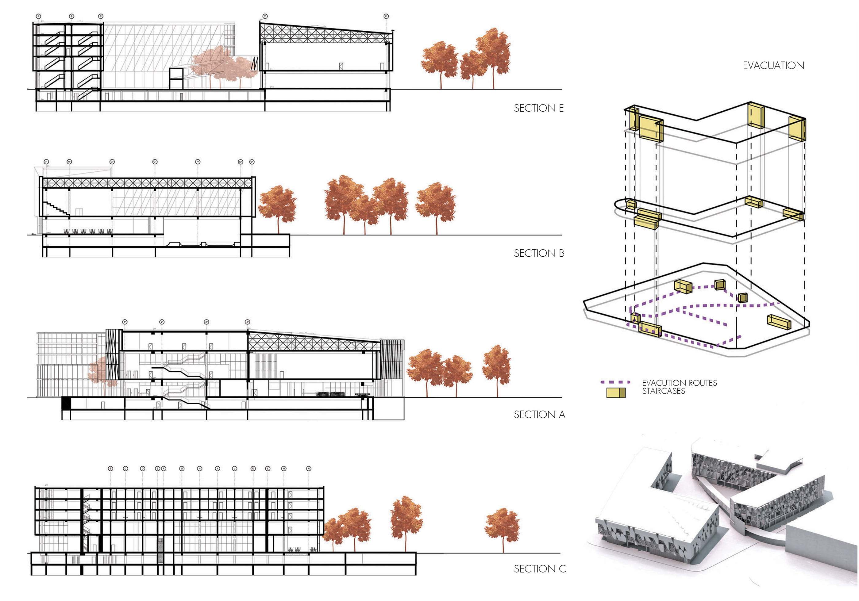 Master's degree project: Recreational centre-7