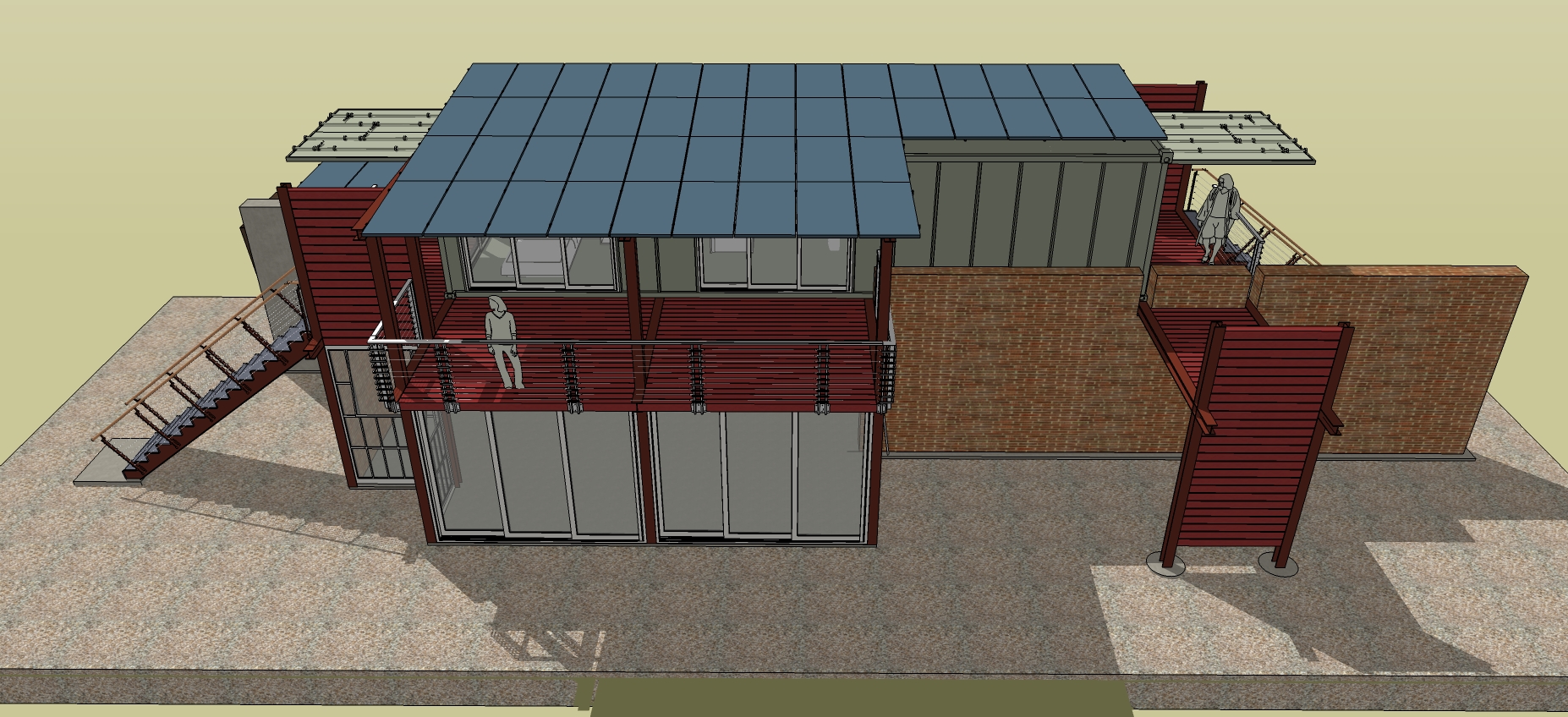 集装箱乡村海景房-9