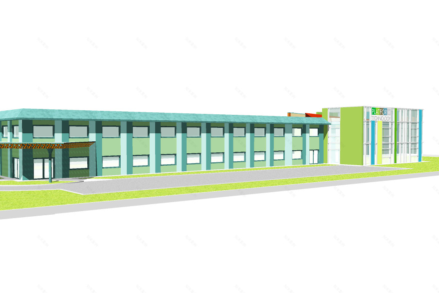 2016 年未实现的私人企业生产设施扩建与办公楼设计-2