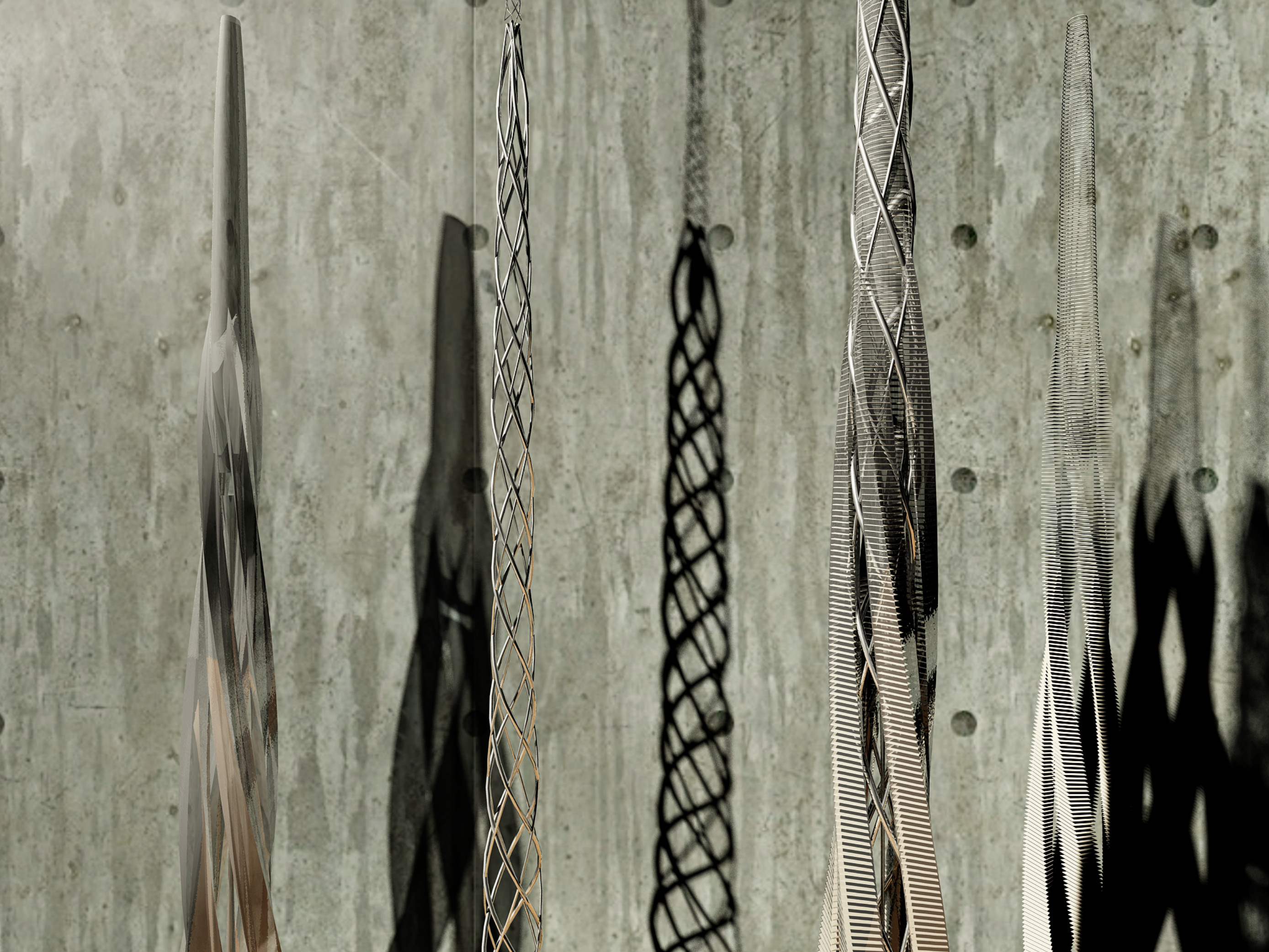 迪拜 4T1 扭曲摩天大楼——未来城市综合体设计-12