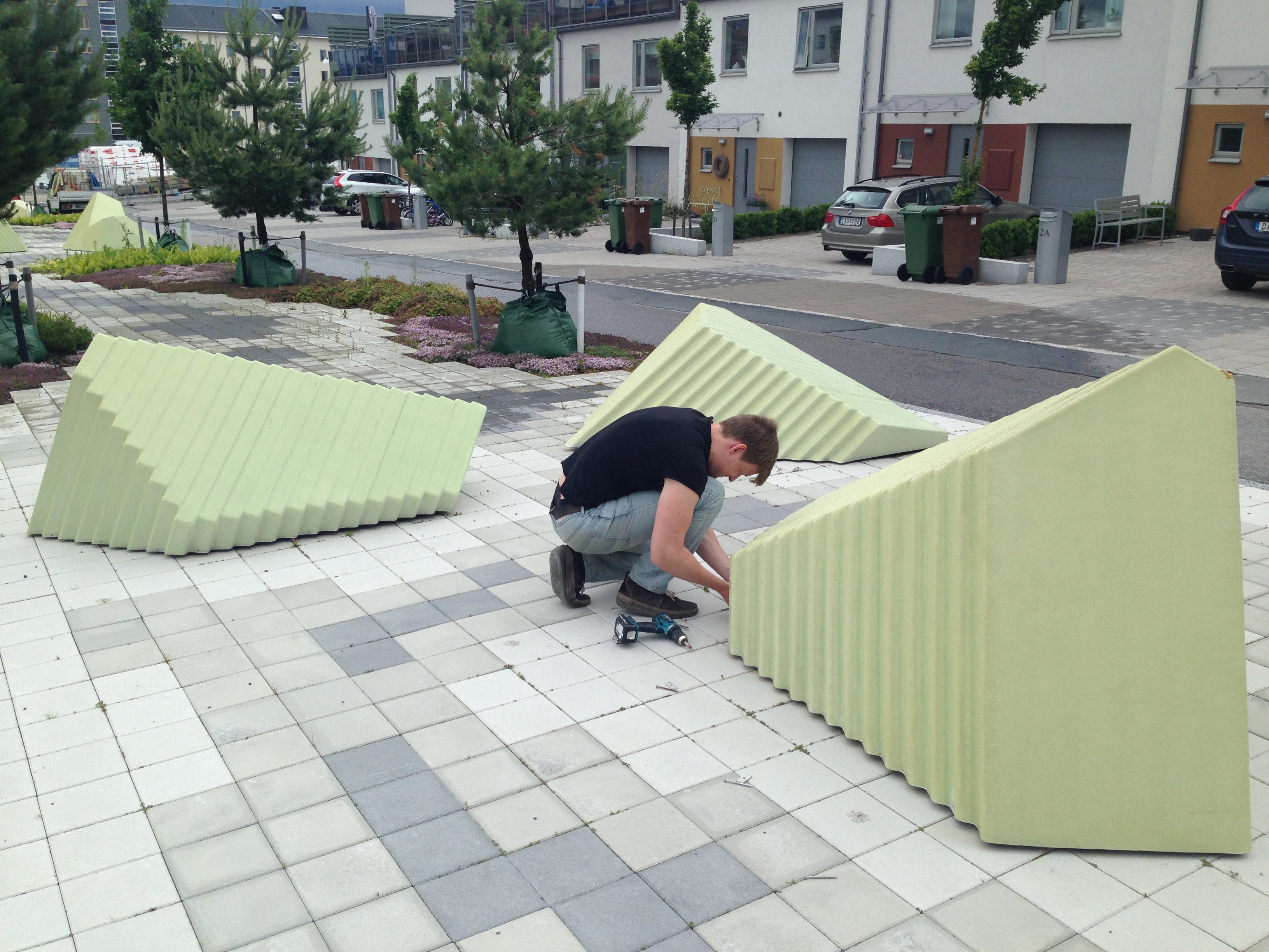 梦幻互动雕塑 | 光之 marble 点亮公共空间-7