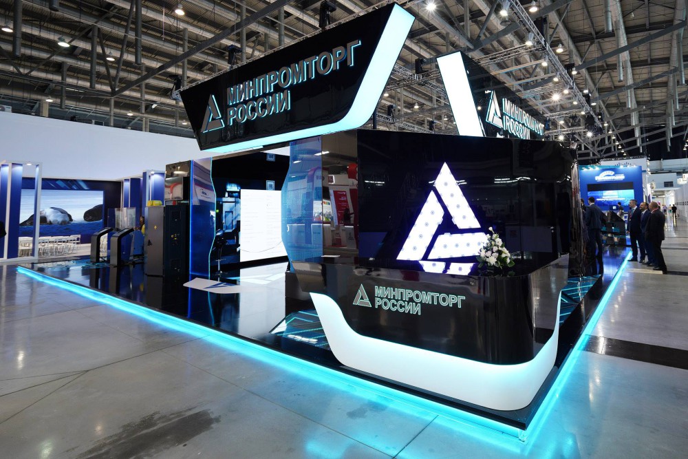 Complex exhibition stand for the Minpromtorg-12