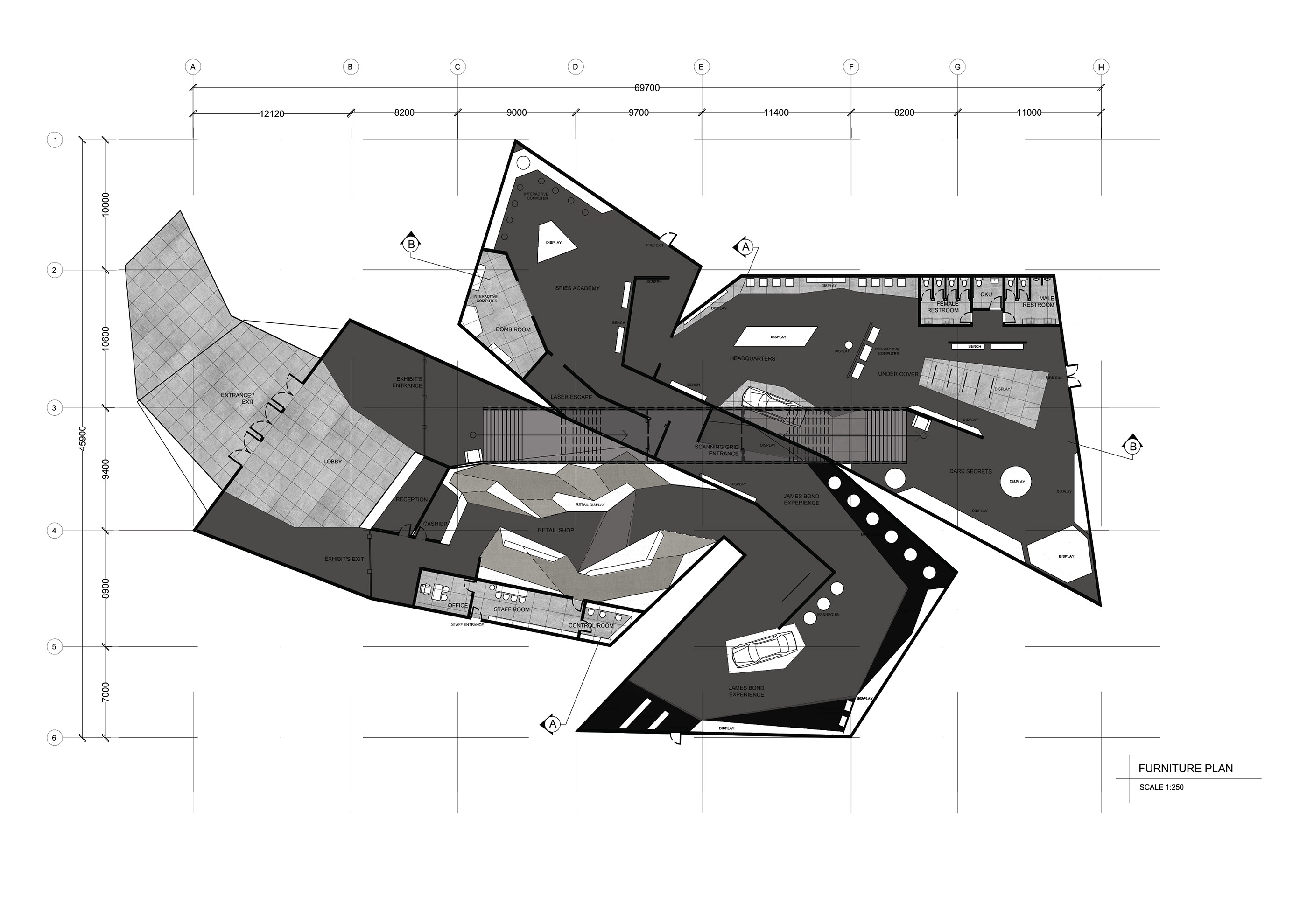 Exhibition Design - International Spy Museum-3