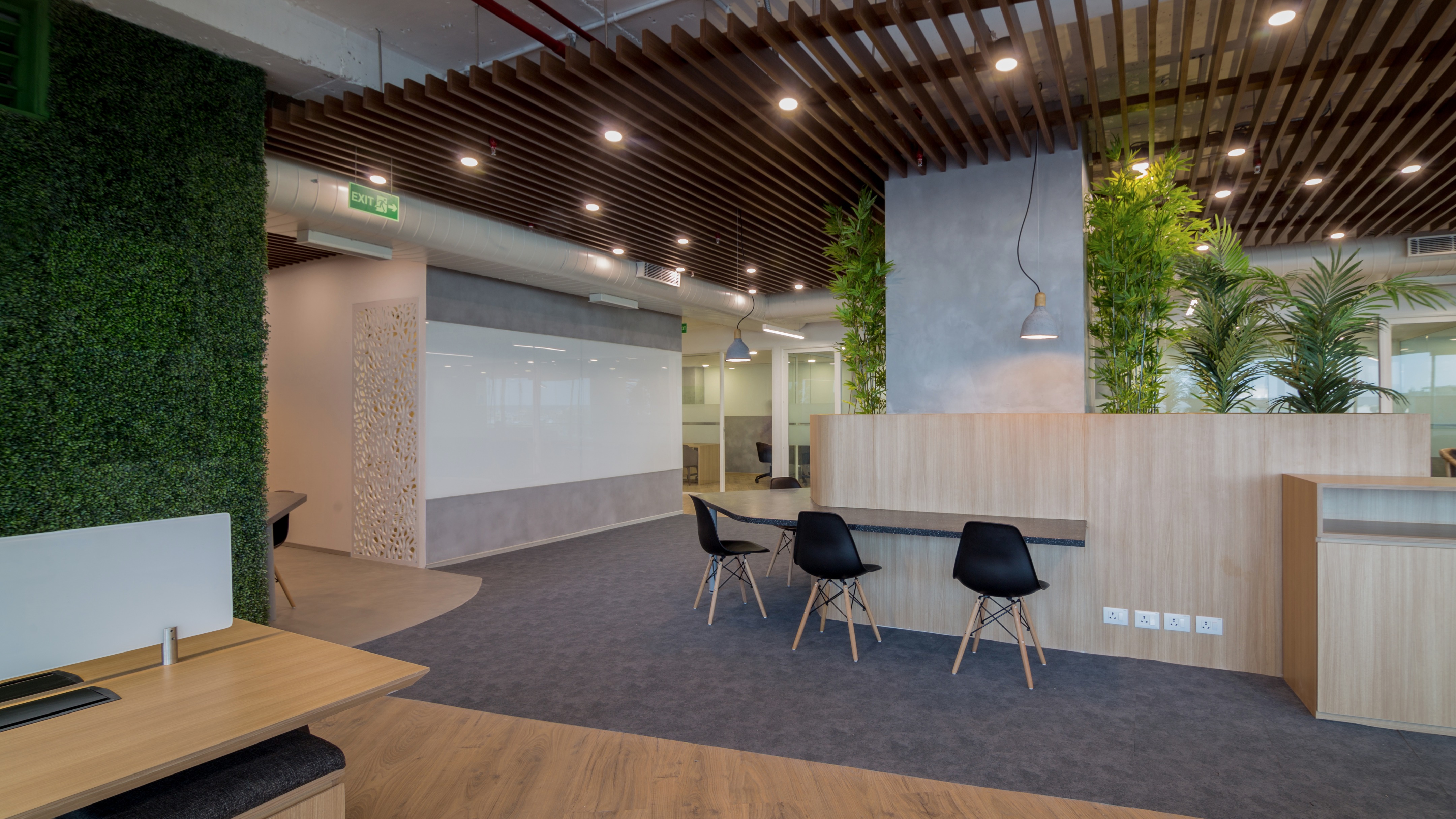 2017 年完成的印度 Nomura 研究机构室内设计案例-11