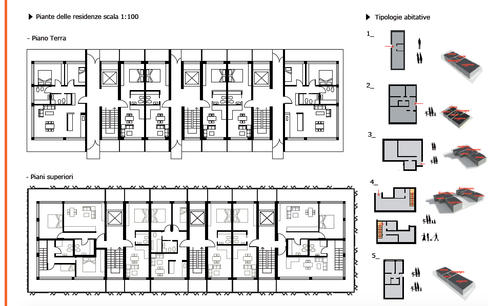 翻新意大利 Ater 社区 · 竹子包裹的可持续住宅与公共空间-6