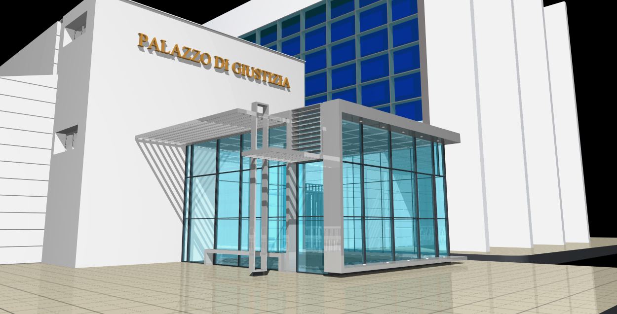 法院东侧入口扩建工程 · 室内设计亮点与实现-1