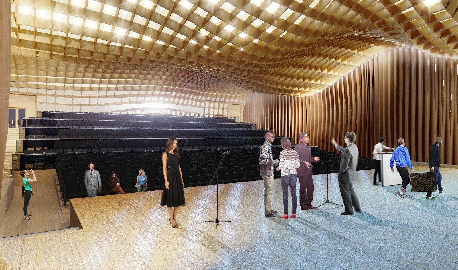 莫斯科历史中心多功能会议厅·影院设计-9