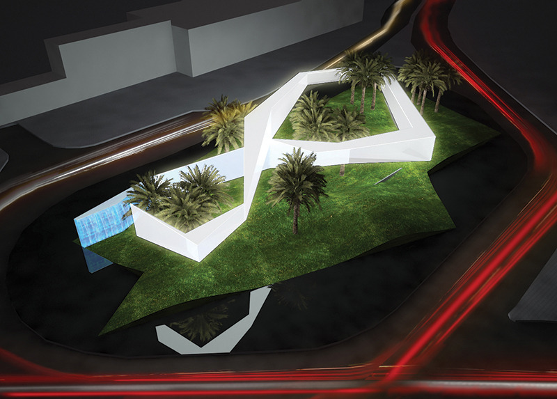 Kuwait AlSeef 广场景观设计-1