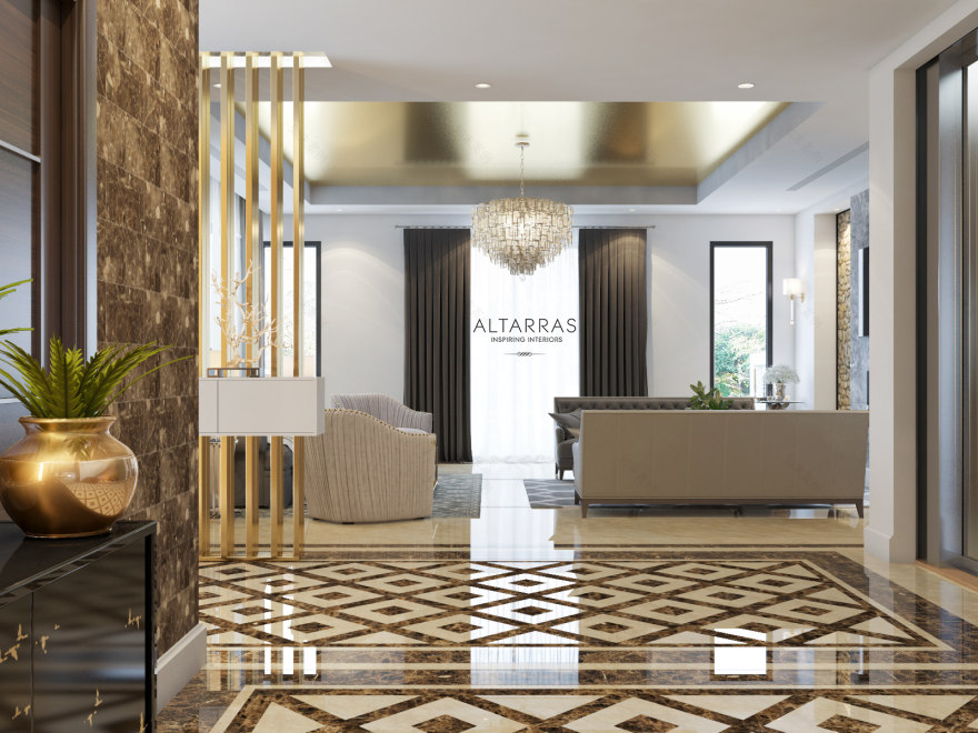 现代风格别墅地下室设计-4