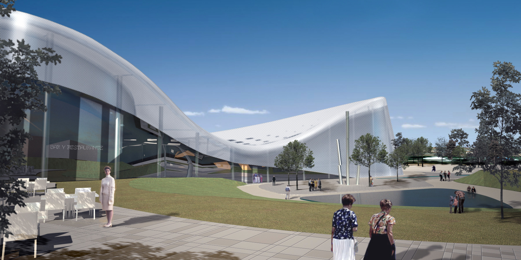 2008 年会展中心设计竞赛作品-0