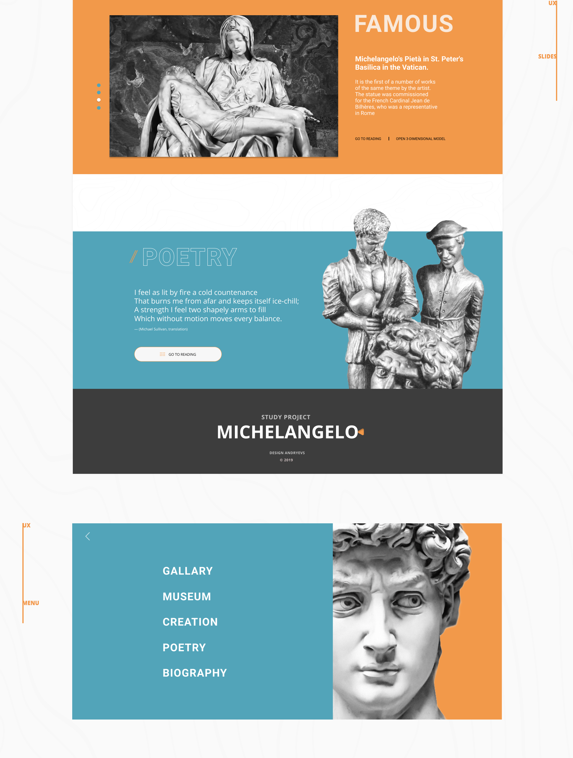 Web design art project UX /UI-5
