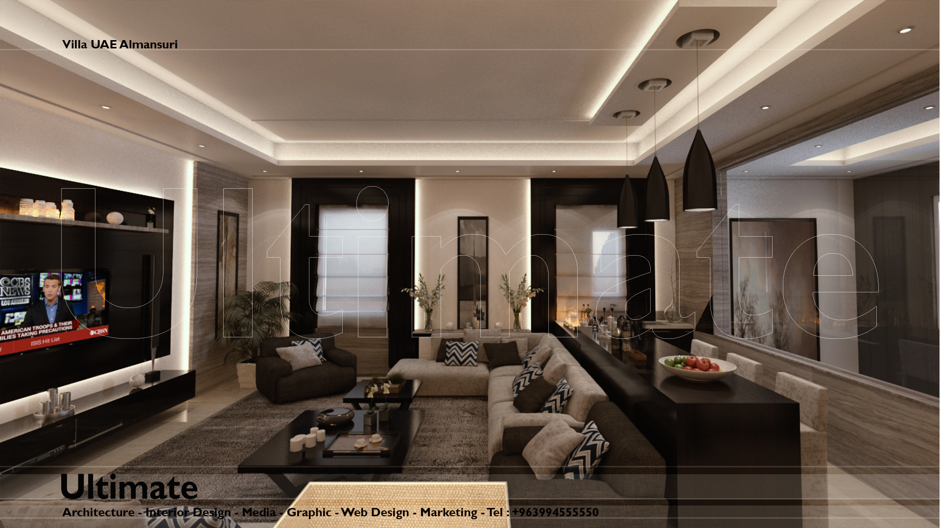 阿联酋 Almansuri 别墅室内设计案例分析-12