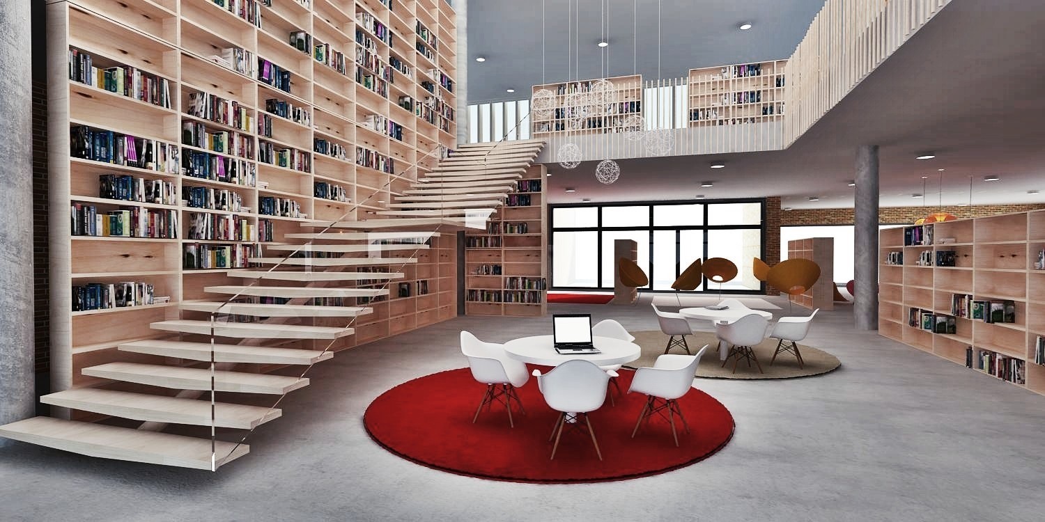 斯维茨公共图书馆-0