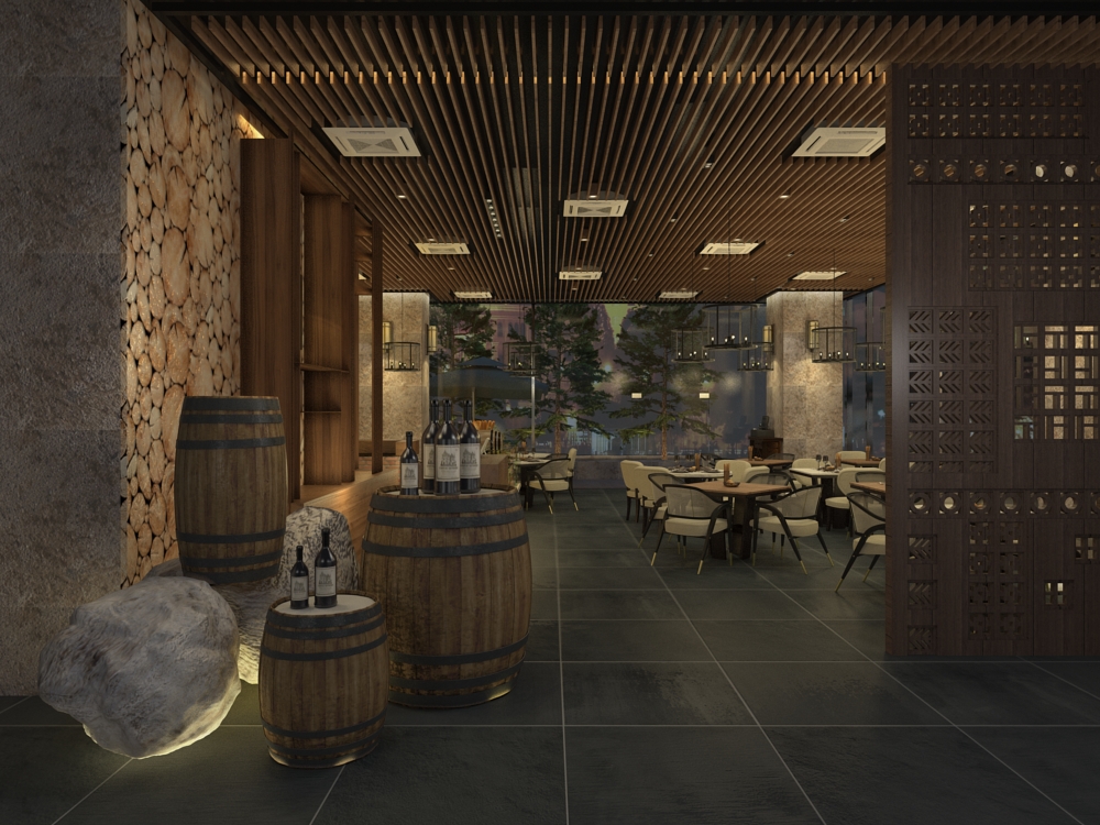 Interior Design - BASILICO Restaurant-0