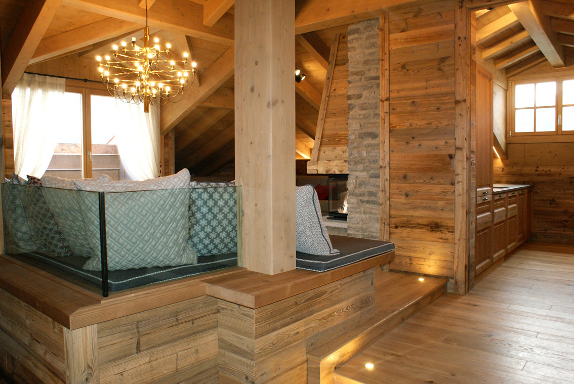 2018 年完成的阿尔卑斯山间别墅设计-5