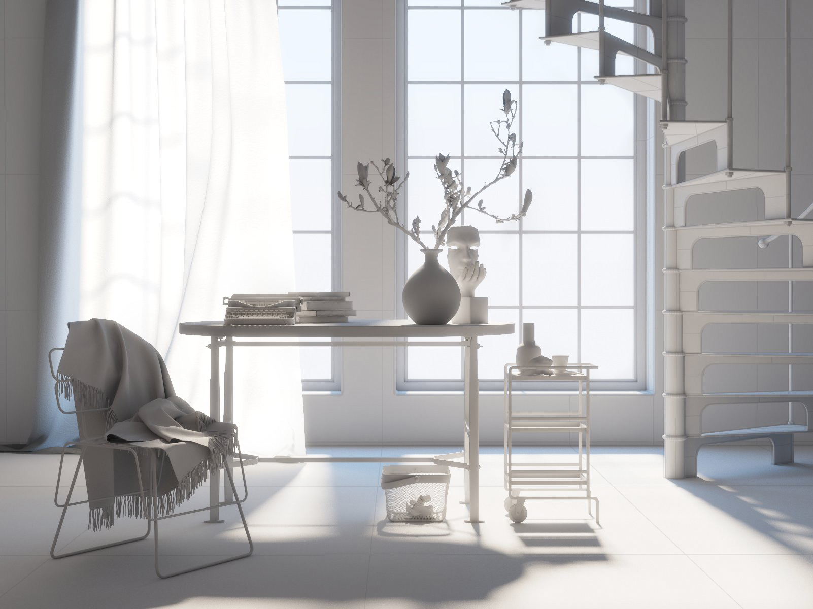 2017 年精致工业风室内设计案例研究-2