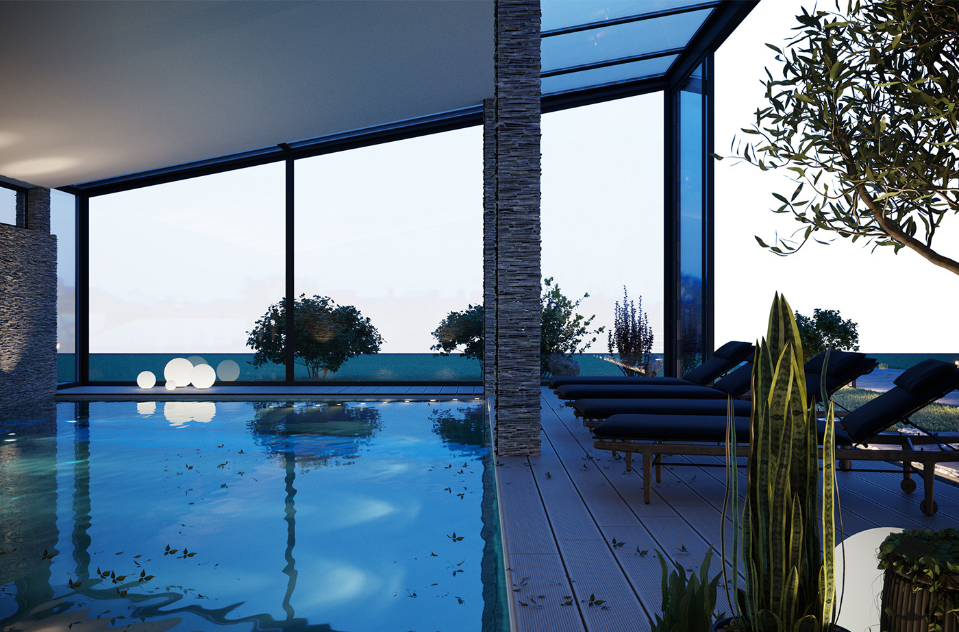 乡村别墅的现代简约之美-11