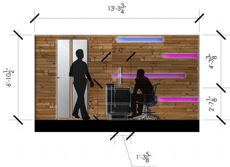 "极光社区中心"——现代多功能社区空间设计-35