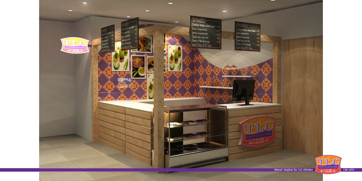 Food Retail Kiosk for TLC Kitchen-18