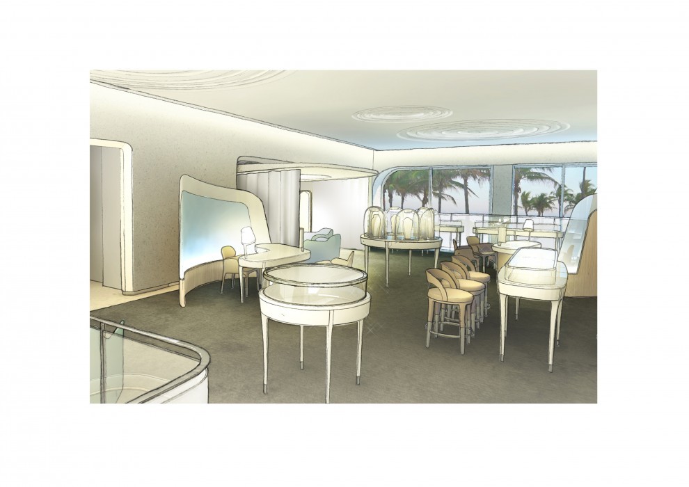 Patrick Jouin作品 | BOUTIQUE VAN CLEEF & ARPELS，探索空间的内部精神-18