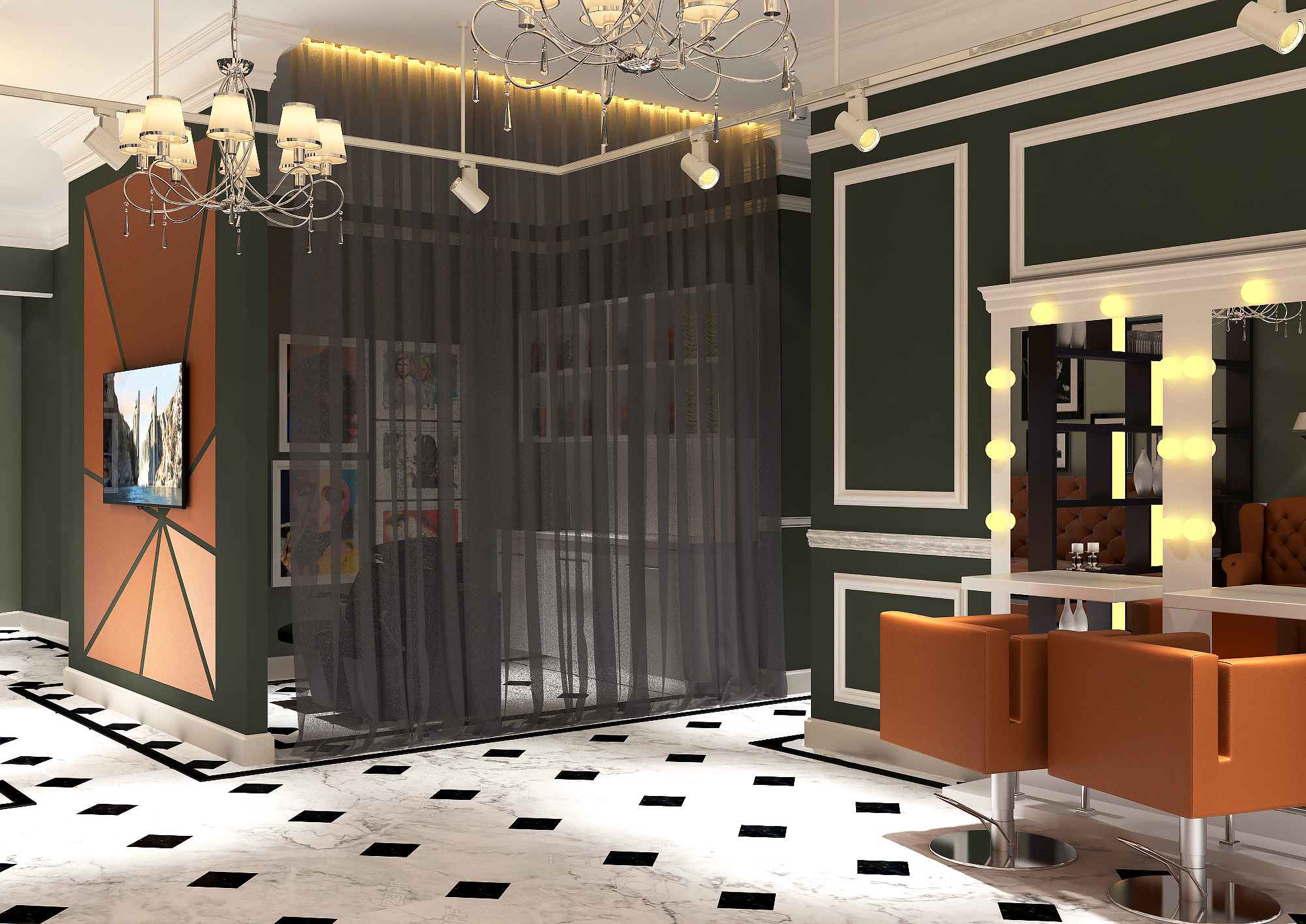 Beauty Salon on Xetai-1