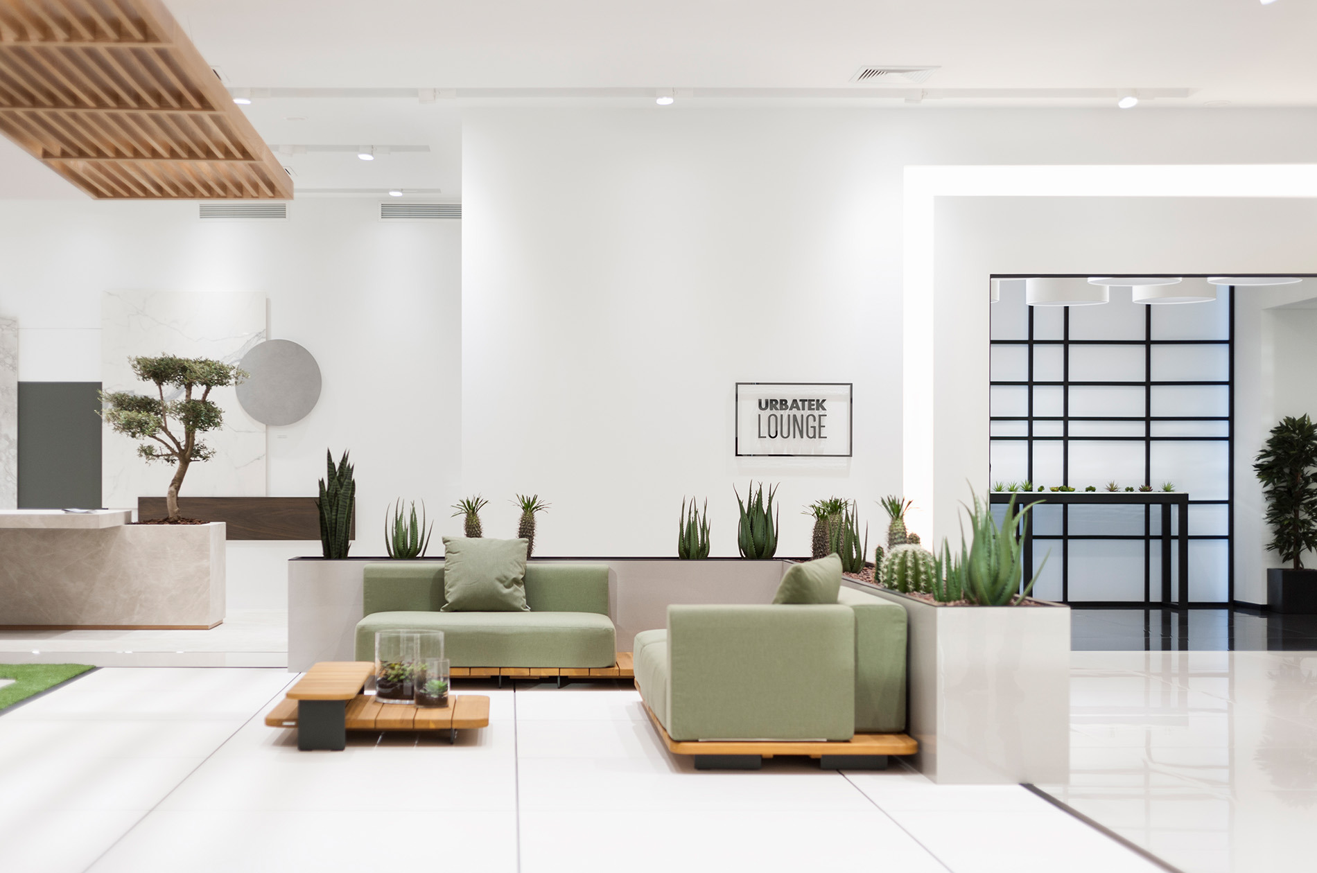 融合自然元素的 URBATEK 2018 展廳设计-1