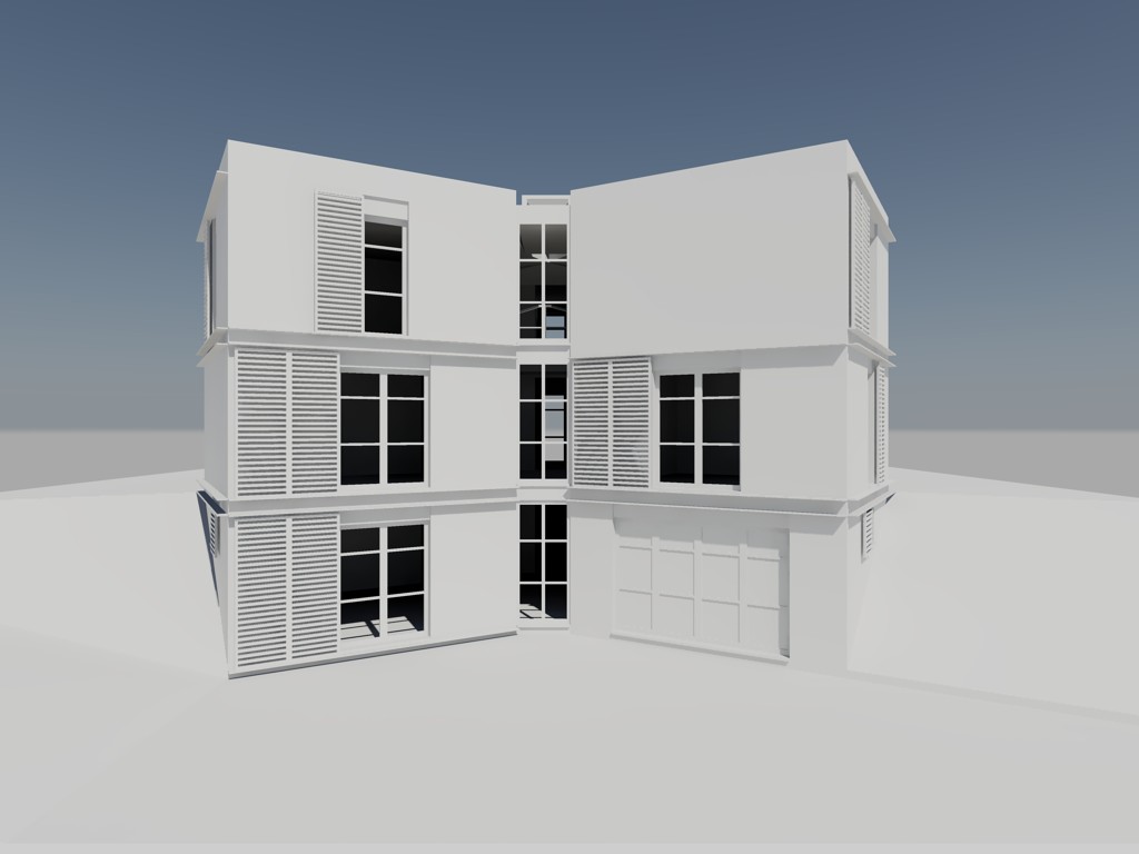 倾斜地块上的现代住宅设计-7