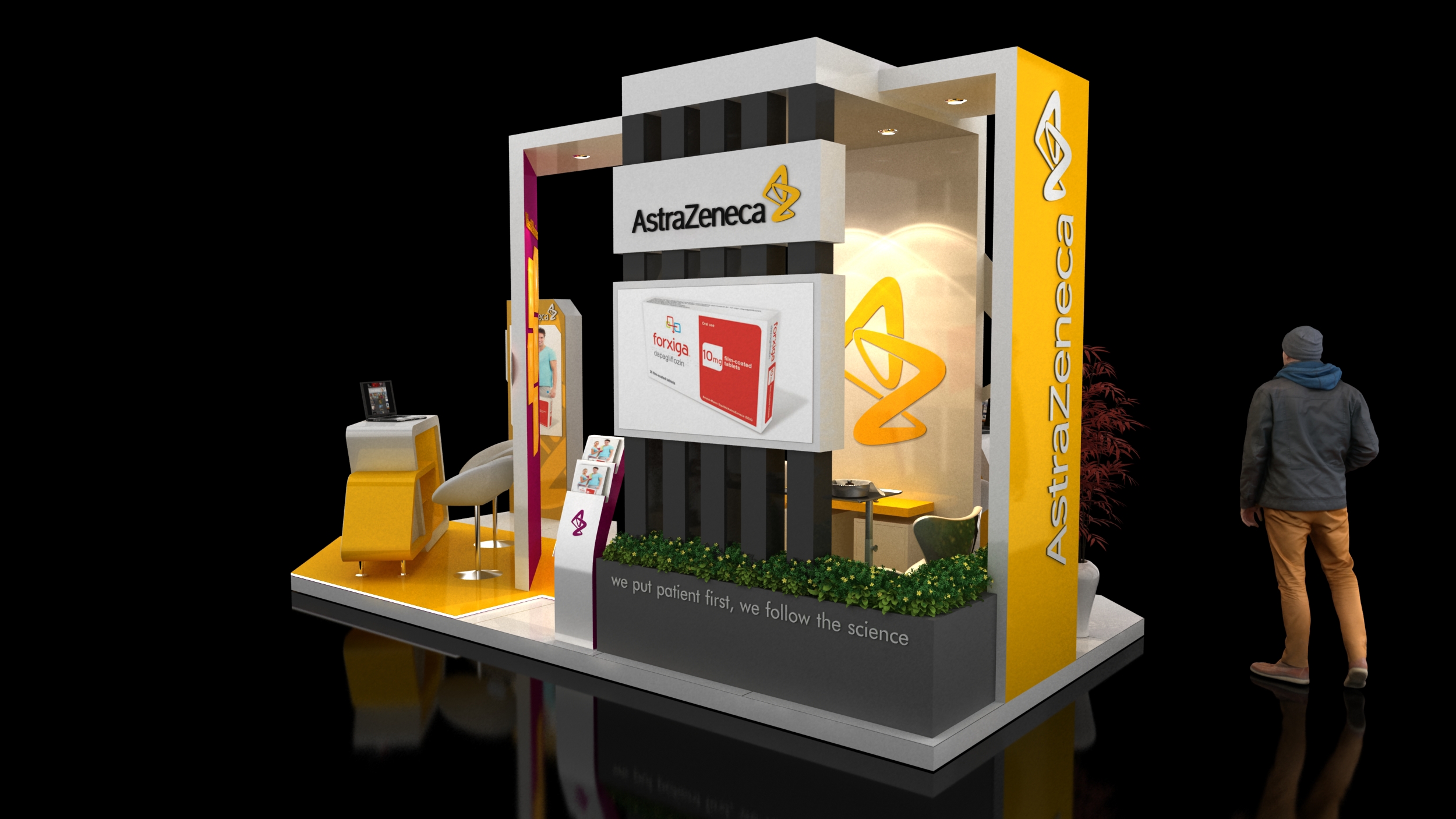 AstraZeneca 3x6 展位设计-5