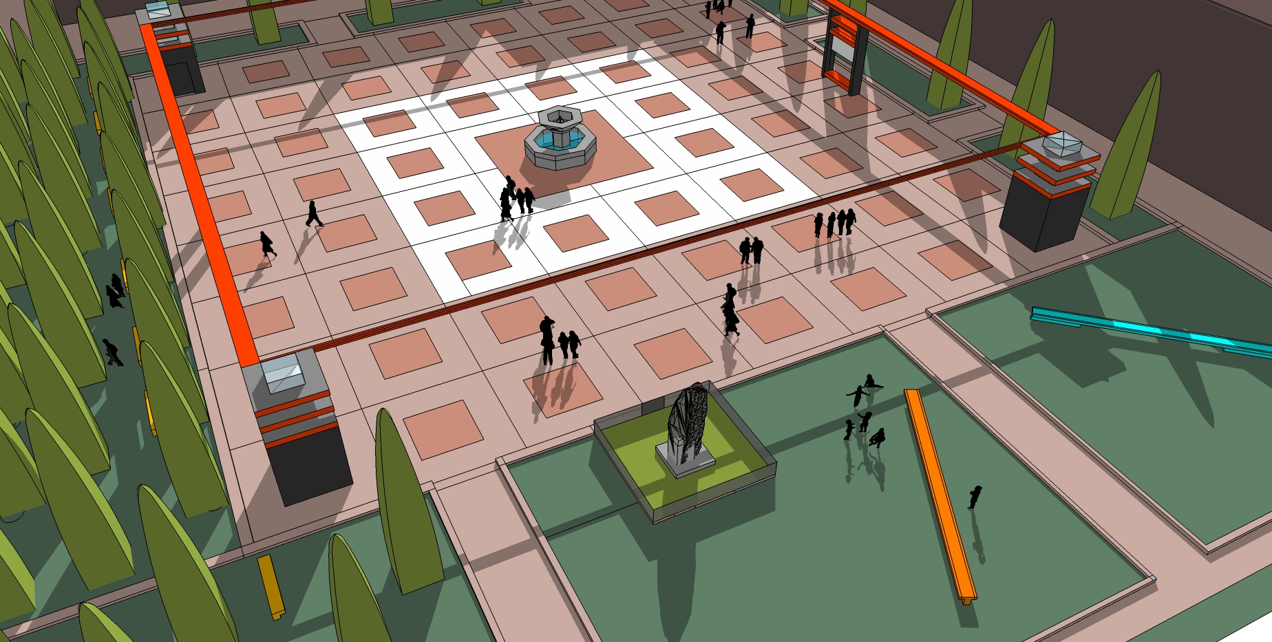 2017 年意大利维罗纳布索伦戈“粮食广场”公共空间设计竞赛-3