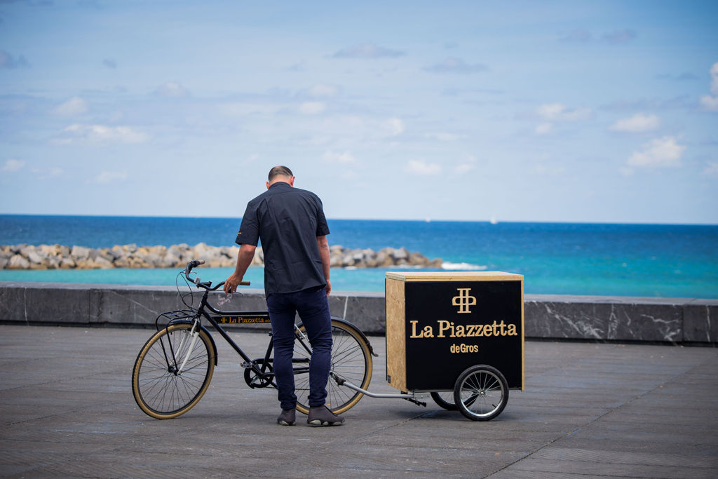 便携式木立方,城市骑行餐厅-11