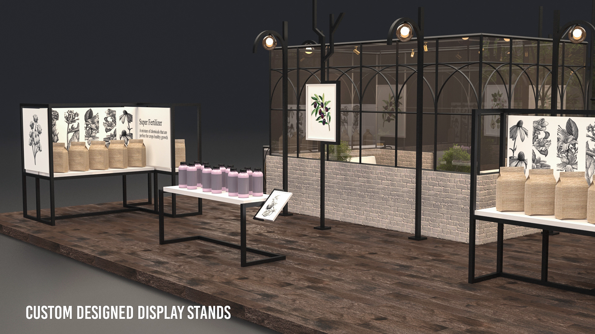 Agricultural Exhibition Booth 2-12