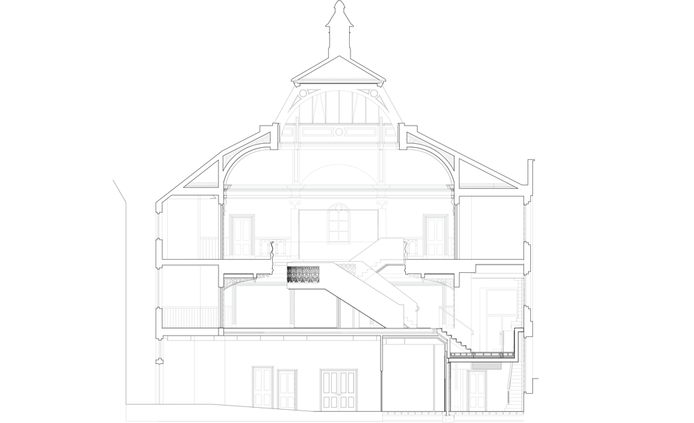 英国诺威治大学建筑艺术学院楼梯翻新-42