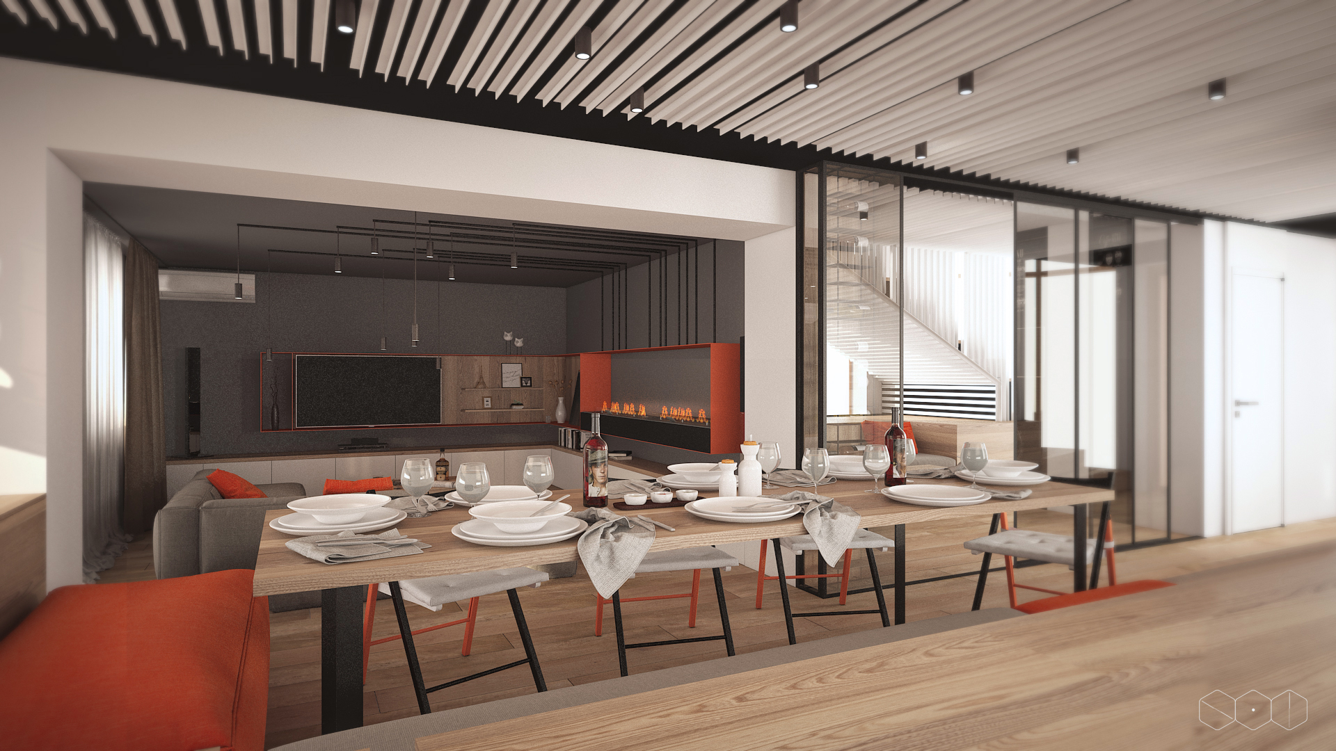 罗马尼亚家庭住宅 · 温馨共享空间-6