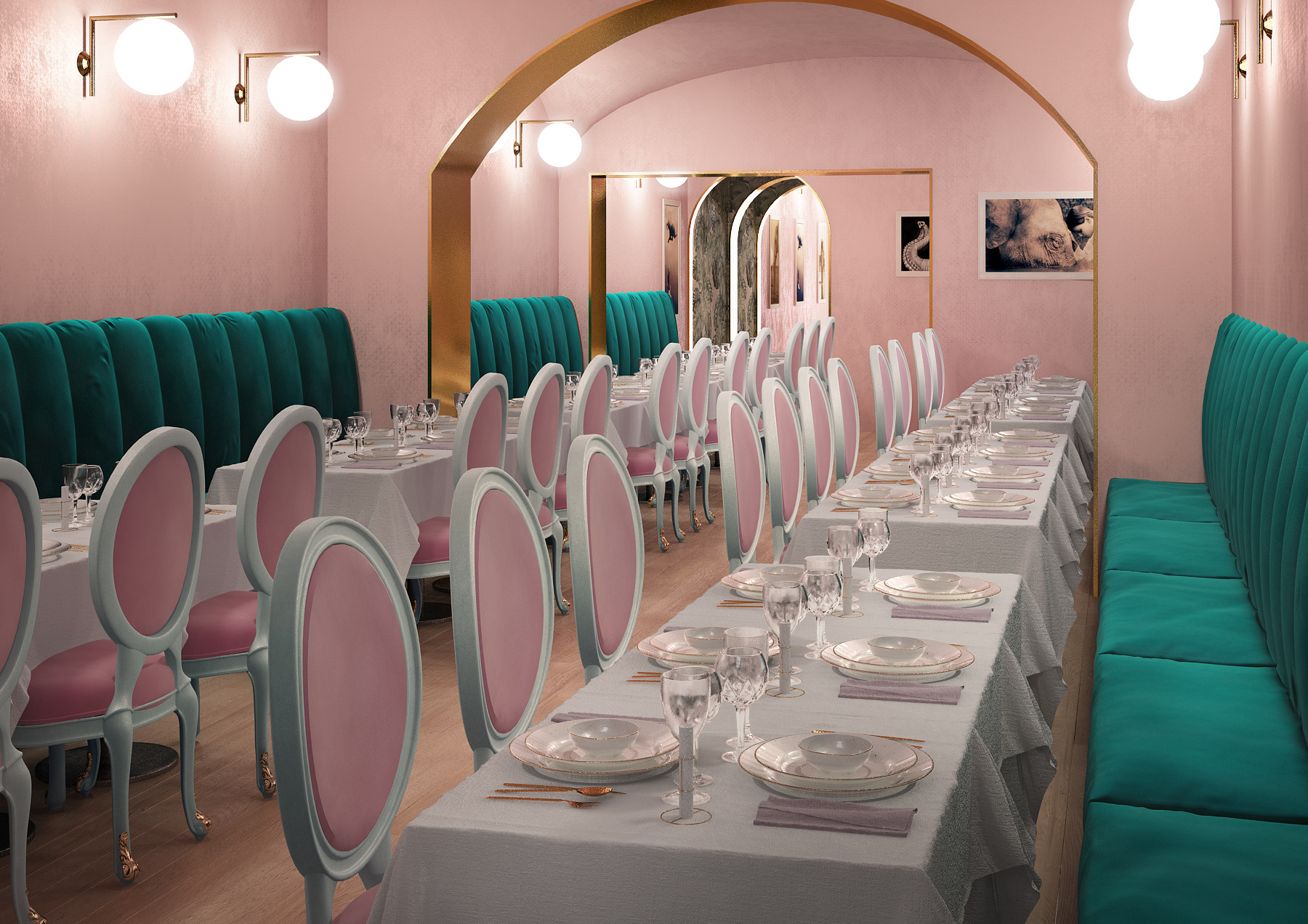 印度宫殿餐厅设计 | 2018 年未实现方案-7