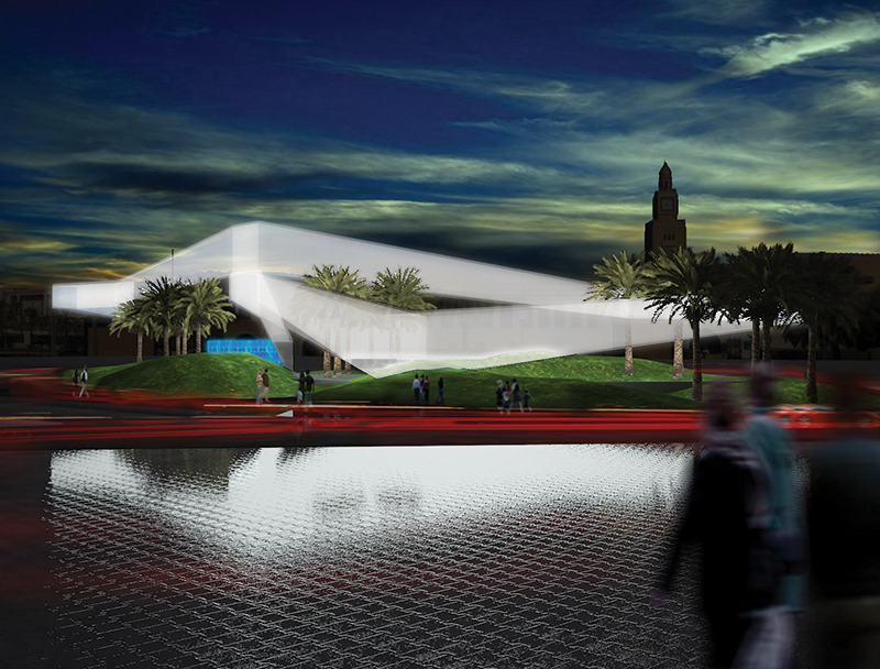 Kuwait AlSeef 广场景观设计-7