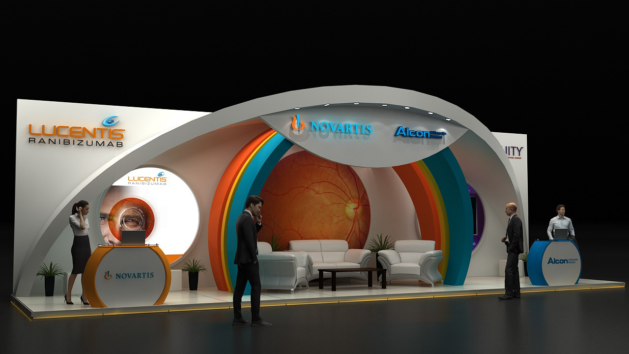 诺华·阿尔康展位-6