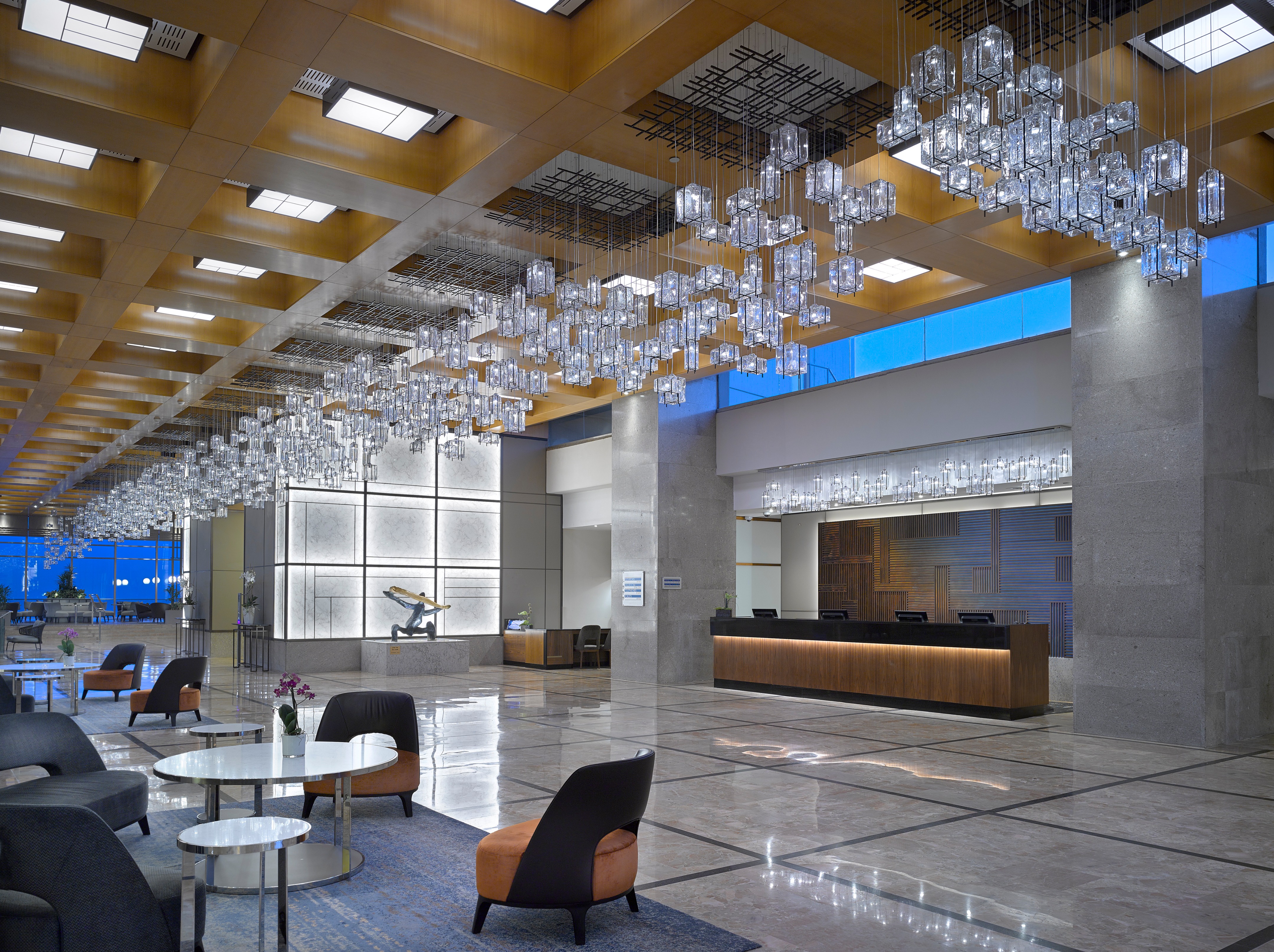 2017 年完成的以色列 Hilton 酒店室内设计案例-40